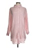 Eberjey Stripes Pink Long Sleeve Blouse Size S - photo 1