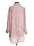 Eberjey Stripes Pink Long Sleeve Blouse Size S - photo 2
