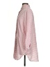 Eberjey Stripes Pink Long Sleeve Blouse Size S - photo 5