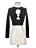 Meraki Black Long Sleeve Top Size S - photo 1