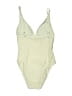 Splendid Chevron-herringbone Ivory One Piece Swimsuit Size M - photo 2