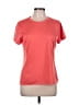 Adidas 100% Polyester Red Active T-Shirt Size L - photo 1