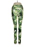 Unbranded Tropical Green Leggings Size S (estimated) - photo 1
