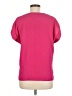 Downing Studio 100% Polyester Pink Short Sleeve Blouse Size M - photo 2