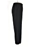 Vero Moda Solid Black Dress Pants Size L - photo 4