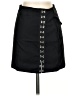 Zaful 100% Polyester Solid Black Casual Skirt Size S - photo 1