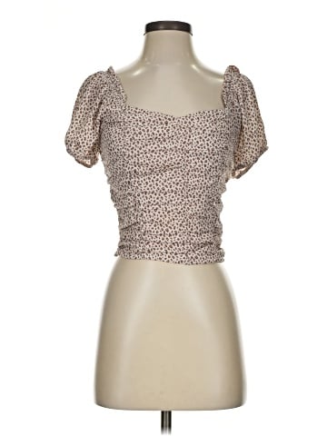 Paper Crane Short Sleeve Blouse (view 1)