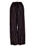Shein 100% Polyester Stripes Black Casual Pants Size XS - photo 1