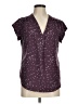 Fun2Fun Stars Purple Short Sleeve Blouse Size M - photo 1