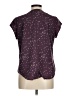 Fun2Fun Stars Purple Short Sleeve Blouse Size M - photo 2
