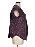 Fun2Fun Stars Purple Short Sleeve Blouse Size M - photo 4