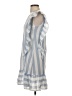 Unbranded 100% Polyester Stripes Blue Casual Dress Size S - photo 5