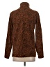 Lands' End 100% Polyester Animal Print Brown Pullover Sweater Size S - photo 2
