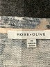 Rose + Olive Gray 3/4 Sleeve Top Size M - photo 7