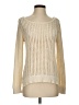 H&M L.O.G.G. Metallic Ivory Pullover Sweater Size S - photo 1