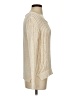 H&M L.O.G.G. Metallic Ivory Pullover Sweater Size S - photo 4
