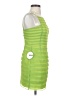 STAUD 100% Polyester Stripes Green Cocktail Dress Size 4 - photo 4