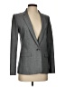 Banana Republic Solid Gray Wool Blazer Size 2 - photo 1