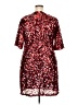 City Chic 100% Polyester Red Cocktail Dress Size 18 Plus (M) - photo 2