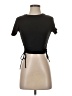 Zara Black Short Sleeve Top Size S - photo 1