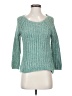 Knitted & Knotted Tweed Teal Pullover Sweater Size S - photo 1