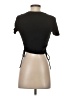 Zara Black Short Sleeve Top Size S - photo 2