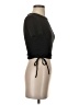 Zara Black Short Sleeve Top Size S - photo 4