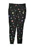 Athletic Works Stars Black Active Pants Size 10 - 12 - photo 1