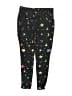 Athletic Works Stars Black Active Pants Size 10 - 12 - photo 2