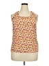 Fab'rik Orange Sleeveless Blouse Size 2X - photo 1