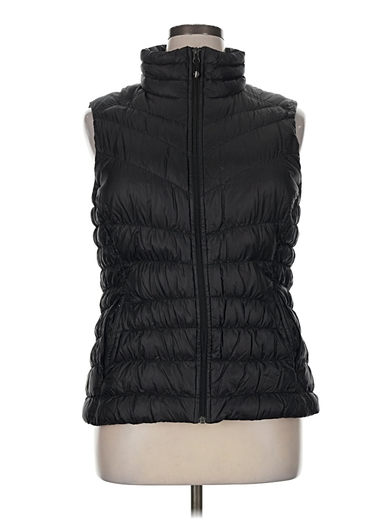Pre-owned Athleta Vest In Black