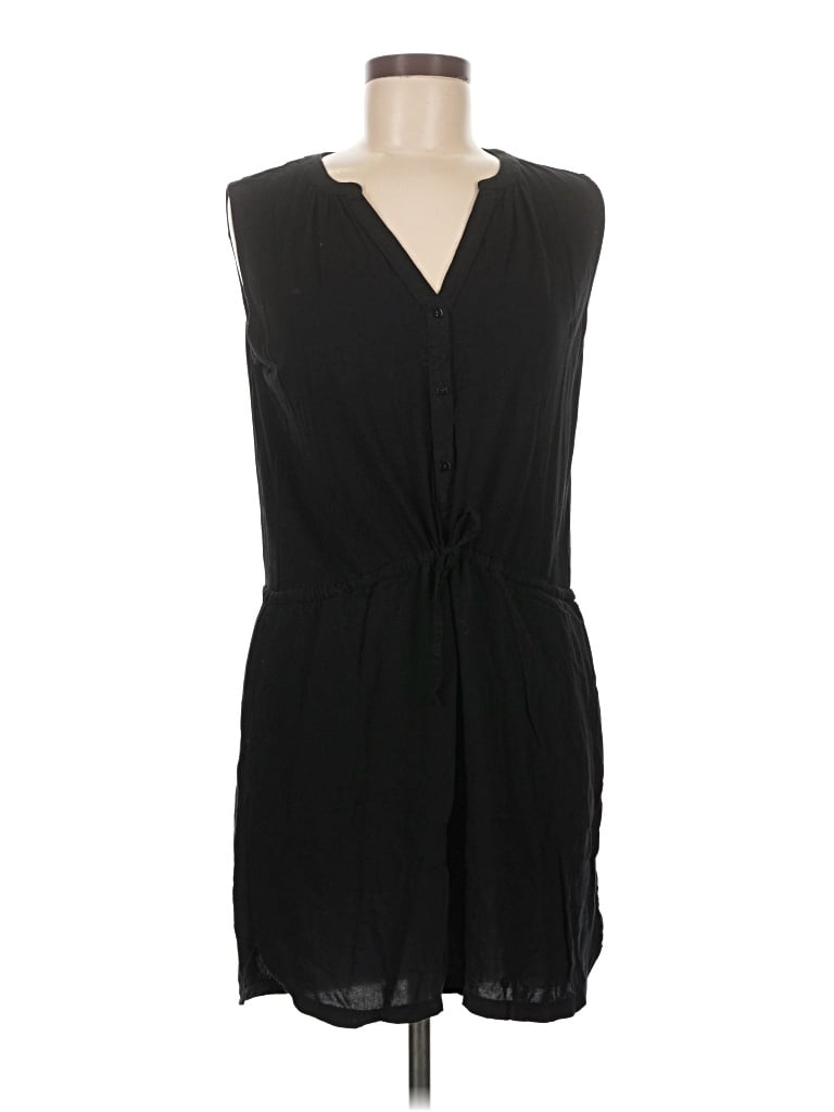 Pre-owned Mng Casual Dress In Black