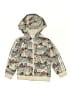 Adidas 100% Polyester Print Gold Zip Up Hoodie Size 4T - photo 1