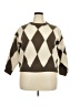Chicwish Argyle Brown Pullover Sweater Size 3X (estimated) - photo 1