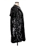 ELOQUII Elements 100% Nylon Black Cocktail Dress Size 14 - photo 4