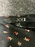 XXI 100% Polyester Black Short Sleeve Blouse Size L - photo 7