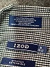 IZOD Chevron-herringbone Gray Black Long Sleeve Button-Down Shirt Size 10 - 12 - photo 4