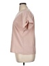 Unbranded 100% Polyester Pink Short Sleeve Blouse Size XL - photo 5