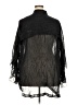 IRO Black 3/4 Sleeve Silk Top Size 18W - photo 2