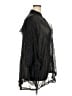 IRO Black 3/4 Sleeve Silk Top Size 18W - photo 4