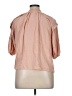 Unbranded 100% Rayon Pink Short Sleeve Blouse Size XL - photo 2