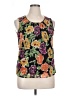 Briggs New York 100% Polyester Black Sleeveless Top Size 10 - photo 1