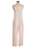 Everlane 100% Triacetate Color Block Tan Jumpsuit Size 4 - photo 2