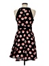 Elle 100% Polyester Hearts Black Cocktail Dress Size 6 - photo 2