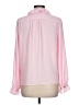 J.Crew 100% Polyester Pink Long Sleeve Blouse Size 10 - photo 2