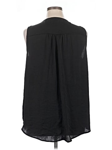 She + Sky Sleeveless Blouse (view 2)