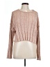 O'Neill Metallic Pink Pullover Sweater Size M - photo 1