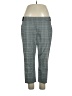 Simply Vera Vera Wang Plaid Gray Casual Pants Size 1X - photo 1