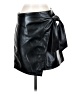 Bailey 44 Black Faux Leather Skirt Size XS - photo 1