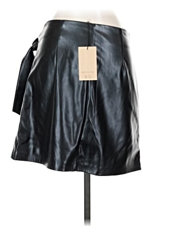 Bailey 44 Faux Leather Skirt (view 2)